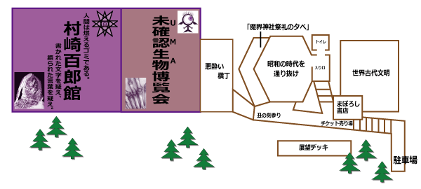 村崎百郎館展示室